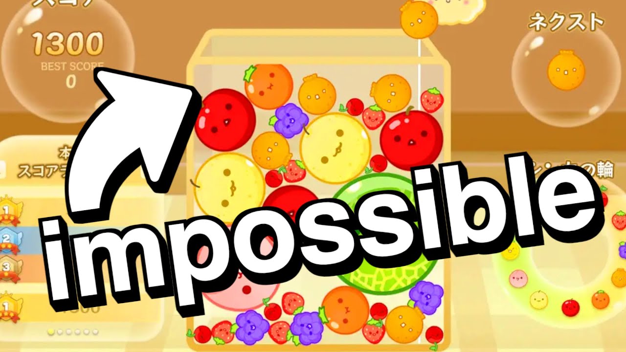 So I Played Japan’s HARDEST GAME (Suika Game) - YouTube