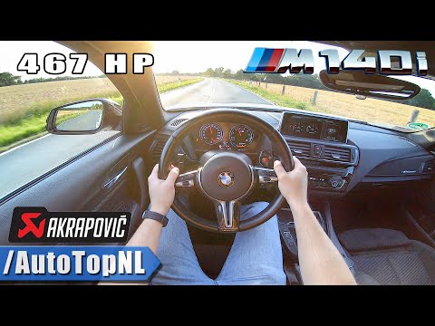 467HP BMW M140i xDrive AKRAPOVIC | MS Tuning | POV Test Drive by AutoTopNL