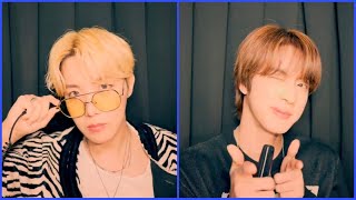 Jhope and Jin Photo Booth #BTS #Butter