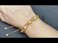 Como fazer pulseira Macrame rápida e fácil/Macrame Bracelet Tutorial