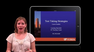 Test Taking Strategies