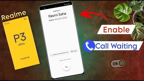 Realme P3 Ultra Call Waiting Settings / Realme P3 Ultra में Call Waiting कैसे करें