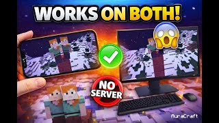 How to Play Minecraft Multiplayer on Java Edition (NO SERVER)