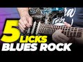 ESTOS SON LOS 5 LICKS de BLUES y ROCK que todo guitarrista DEBE SABER