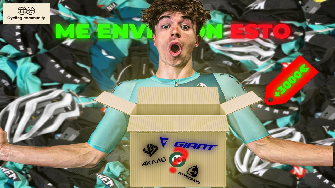 Unboxing ropa Kern Pharma x Etxeondo | La Ropa de un Ciclista Profesional |