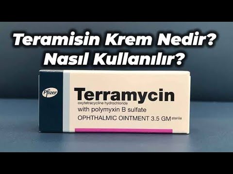 Terramycin Merhem Nedir Nasil Kullanilir Merak Edilenler Youtube