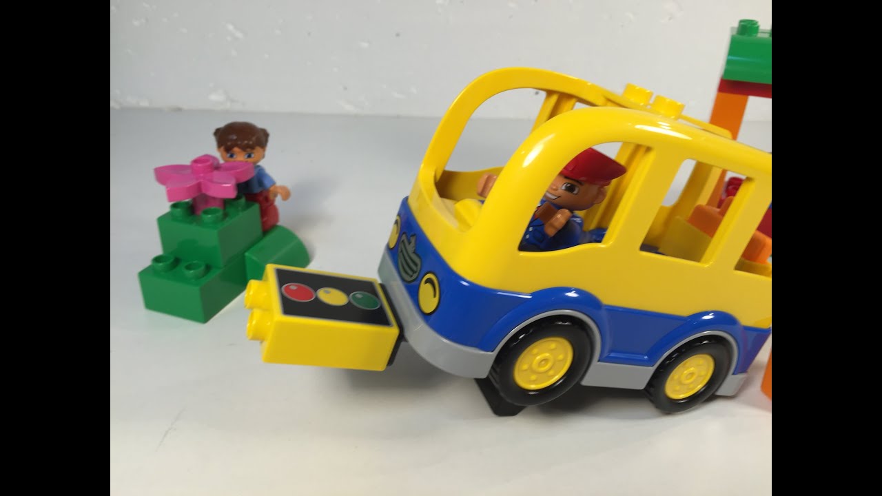 LEGO DUPLO 10528 School Bus - YouTube