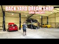 Building a MASSIVE back yard dream shop - HUGE LIFTS INSTALL!