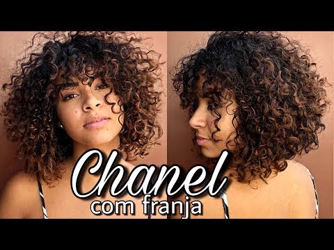CORTE CHANEL COM FRANJA CACHEADA | Camilla