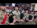 3 SCOTS &quot;The Black Watch&quot; - Dunfermline Homecoming Parade 2018