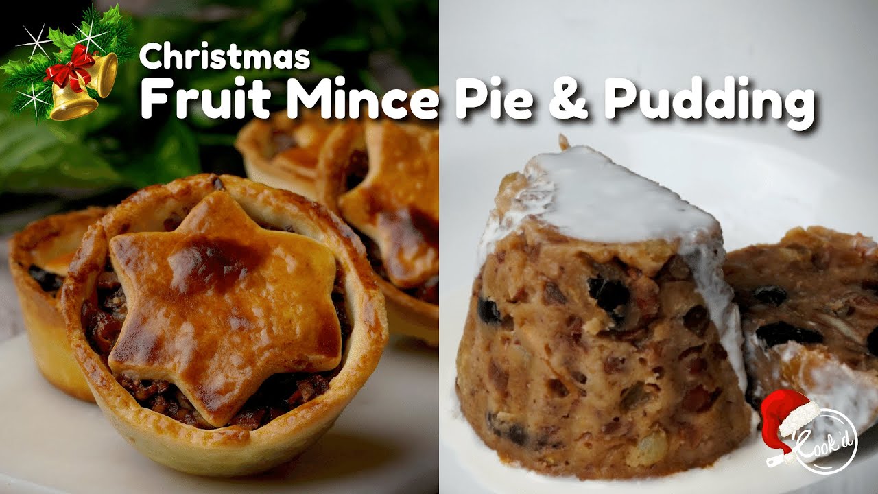 Christmas Fruit Mince Pie Recipe Christmas Pudding Christmas