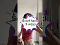This is a summer hack! كيف حولت السكارف لبلوزة 🪷 #grwm #اكسبلور #fashionhacks