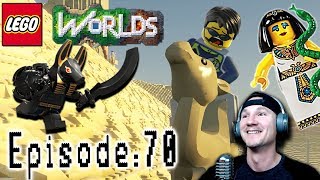 Unlocking the Night Dragon and Building China Town Part 2! Let's Play Lego Worlds: Episode 70