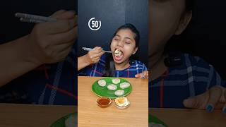 Spicy Momos Eating With chopsticks In 1 Minute | स्पाइसी मोमोज ईटिंग चैलेंज shorts foodchallenge