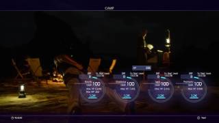 Final Fantasy Xv - Gladio Doing 1 Hand Push Ups