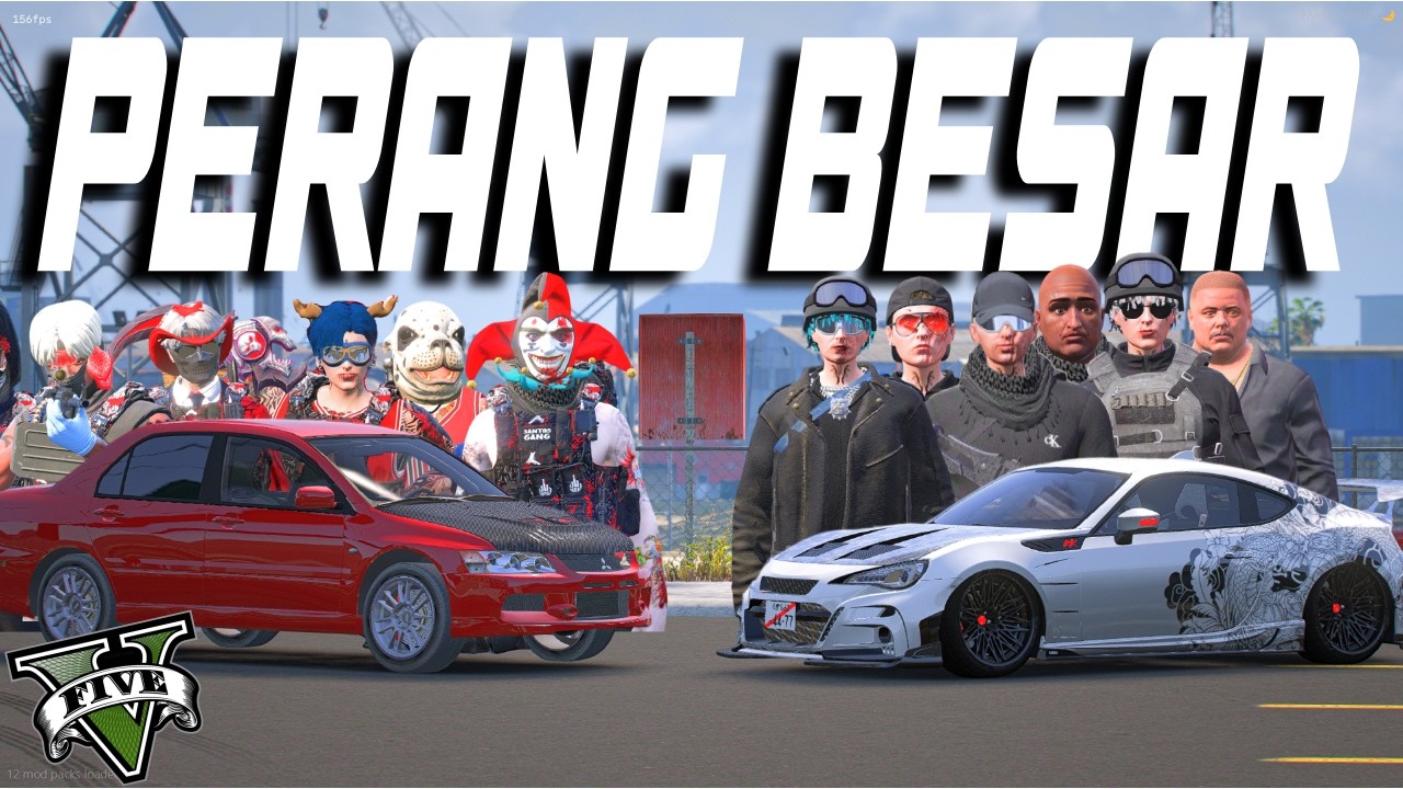 DOBRAK PENGUASA KOTA ! PERANG BESAR DOBRAK DENGAN RED DEVIL UNTUK MENGUASAI KOTA !! - GTA 5 ROLEPLAY