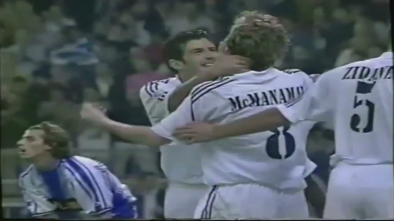 22/9/2001 Real Madrid- R.C.D. Espanyol (5-1) Liga