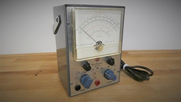 VTVM Restoration - RCA WV-77E VoltOhmyst
