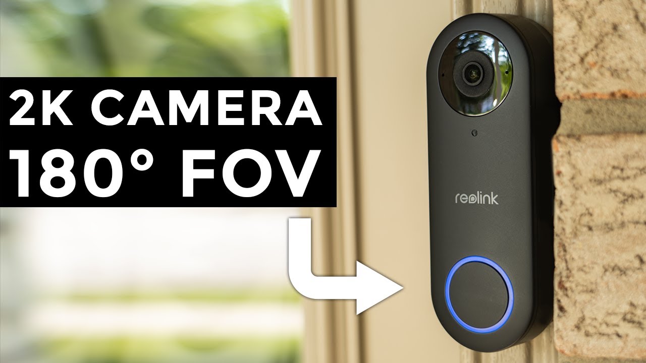 Reolink Video Doorbell WiFi Review - Amazing 180 FOV in 2K Quality 