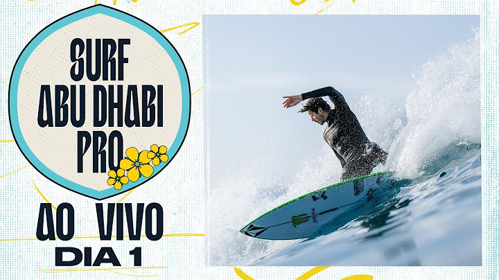 🔴 AO VIVO - Surf Abu Dhabi Pro 2025 - Dia 1