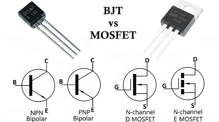 BJT vs MOSFET | Transistor Basics Explained for Beginners