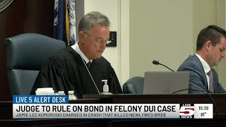 RAW VIDEO: Judge rules on bond for Jamie Komoroski