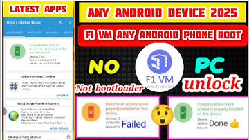F2 vm || Magisk Root Any Android 11 12 10 9 8 15 Version Rooting | Without Pc Twrp Kingroot | Mkteas
