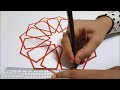 Coloring 2 Islamic Geometric Pattern زخرفة اسلامية هندسية