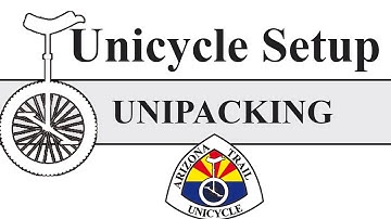 Setting up a unicycle for unipacking / backpacking - The Arizona Trail on Unicycle