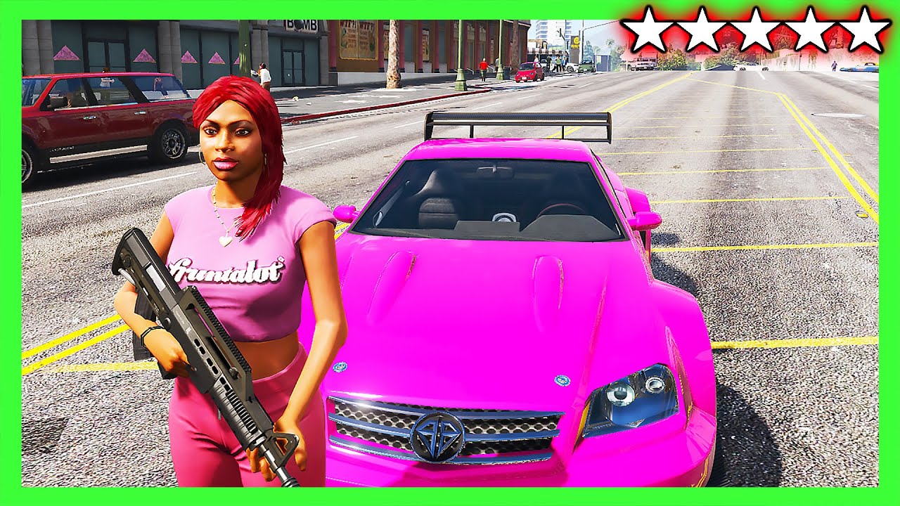 GTA 5 - EPIC FIVE STAR COP BATTLE RAMPAGE ESCAPE + POLICE CHASE!!! (GTA ...
