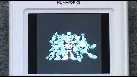 NES MegaMan V intro / NumWorks N0110 : nofrendo emulator + Delta firmware