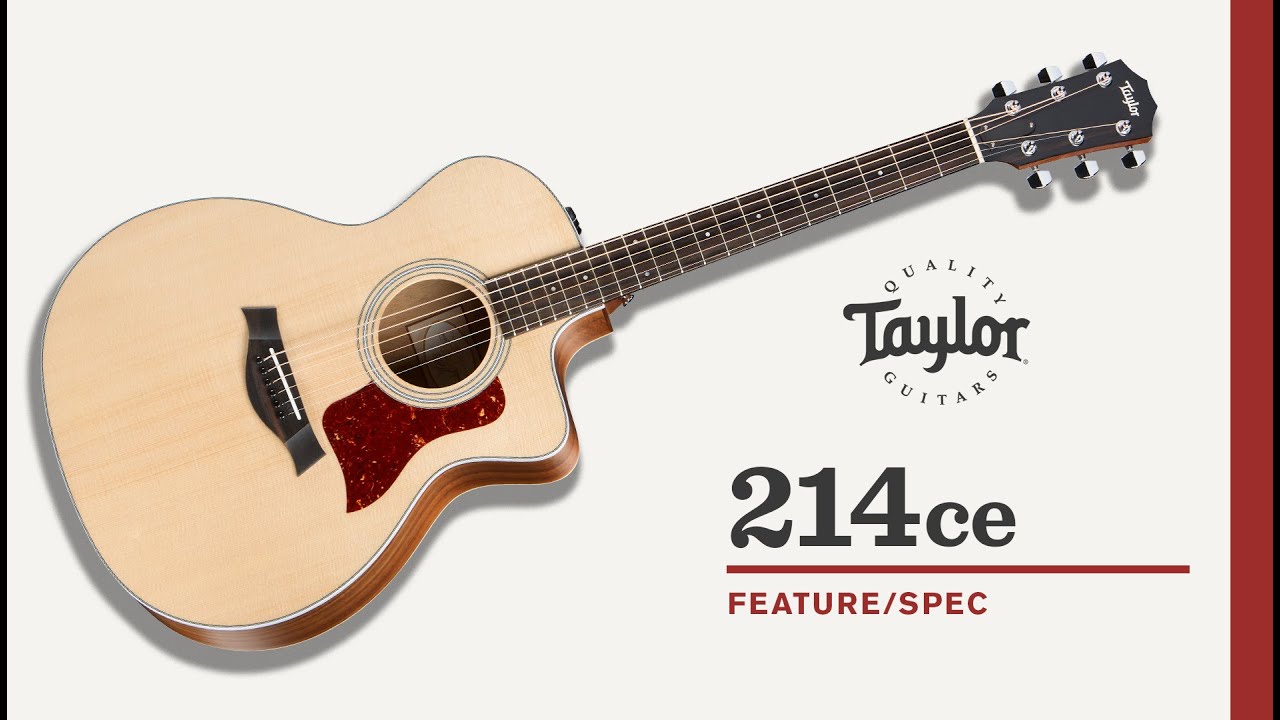 Taylor 214ce Acoustic-electric Guitar - Natural | Sweetwater