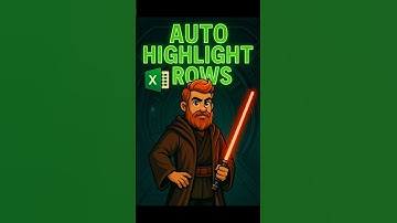 Auto Highlight Rows in Excel – Easiest Formatting Trick!