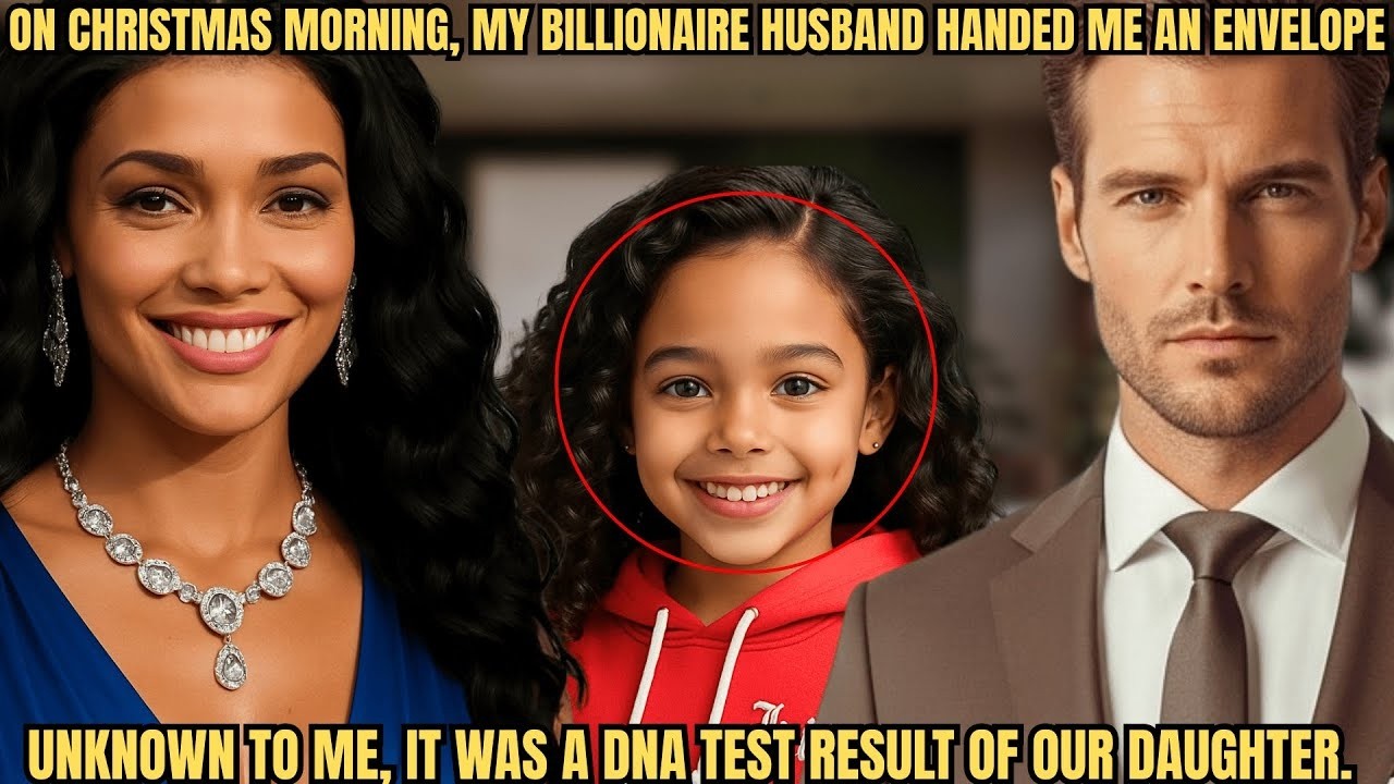 On Christmas Morning, My Billionaire Husband Handed Me an Envelope Unknown to Me, It Was a DNA Te
