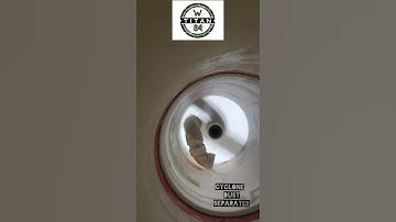 DIY Cyclone Dust Collector (inside view)