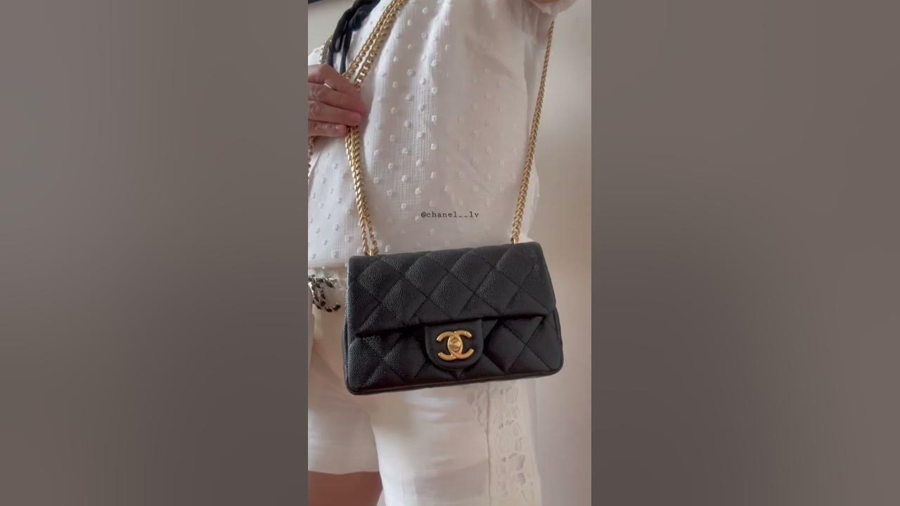 Chanel Sweetheart Mini Flap Bag vs. Chanel Pearl Crush Mini Flap