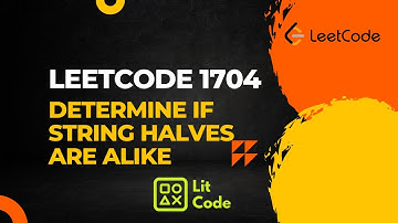 Leetcode 1704. Determine if String Halves Are Alike - Python Solution