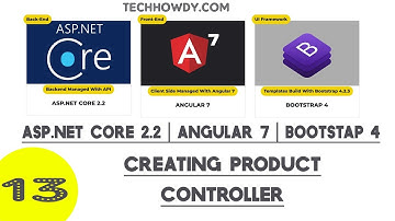 Creating ASP.NET Core 2.2 & Angular 7 Application - Creating Product Controller