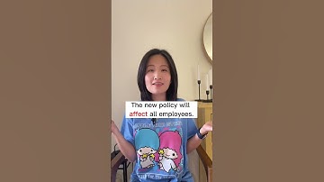 Học từ vựng tiếng Anh | phân biệt AFFECT và EFFECT #shorts