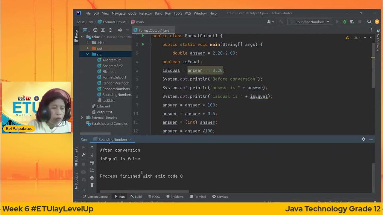 Java Technology Grade 12 - Friday Q4 Week 6 #ETUlayLevelUp - YouTube