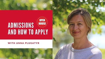 Admissions and How To Apply
