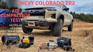 2023 Chevy Colorado ZR2 Air Compressor Test and Comparison - Which One is Better & Faster? by Drifter Journey 663 views 5 months ago 9 minutes, 48 seconds