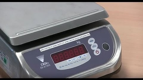 DS-673SS Waterproof Bench Scale: Tried & Tested