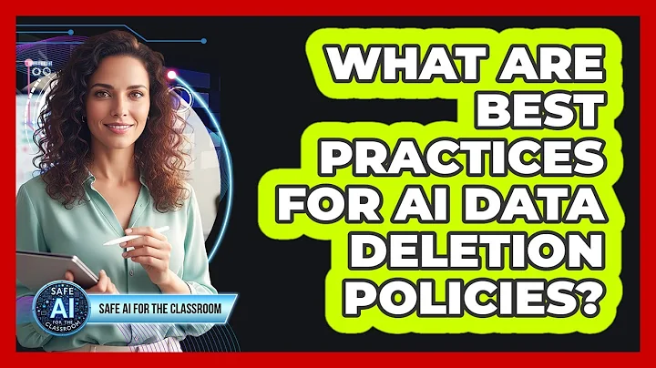 What Are Best Practices For AI Data Deletion Policies?