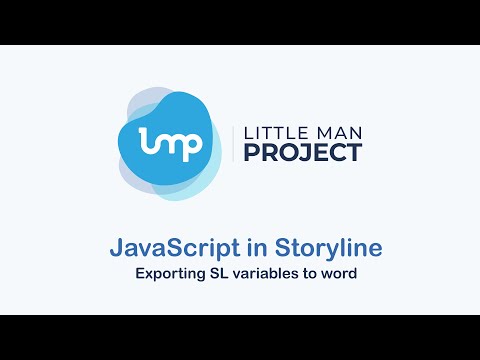 Exporting Storyline data to Word - JavaScript in Storyline 360 #2