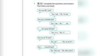 English plus 5. Unit 2. Ex1 p17