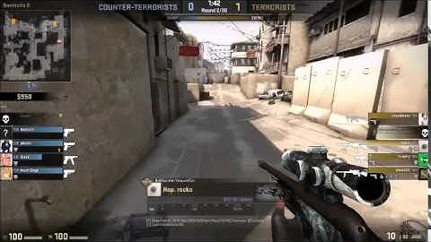 10 Bunny Hops in CSGO Competitive 64 Tick