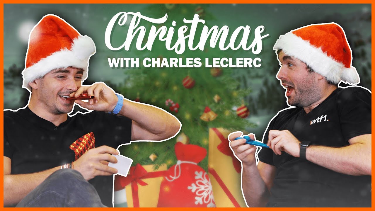 Christmas Games with Charles Leclerc