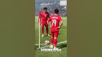 Xuan Son vs Quang Hải #xuanson #quanghai