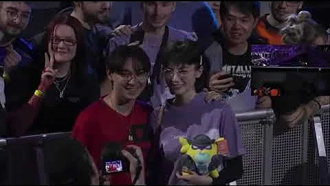 Kyedae and Tyson after Sentinels won MastersMadrid 2024 #tenz #sentinels